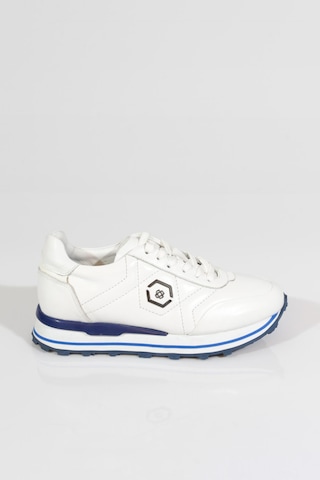 Dgn 6275 Erkek Bağcikli Sneakers Ayakkabi Beyaz