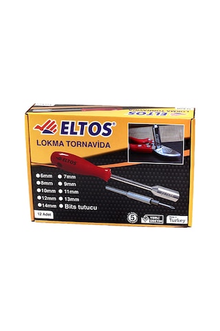 Eltos Lokma Tornavida Lokma Uçlu Tornavida 8 MM Elt 008