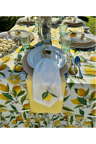 Amalfi Limon Desen Peçete