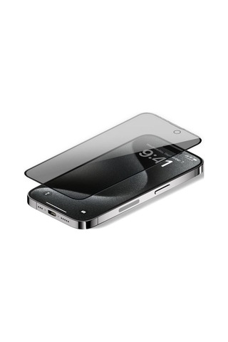 Vendas Apple Uyumlu iPhone 15 Pro Max  Anti Peep Ahize Korumalı Gizleyen Privacy Hd Hayalet Ekran Koruyucu