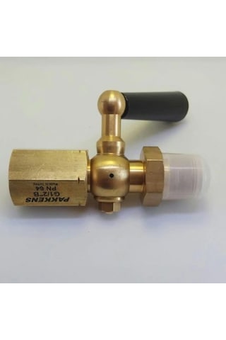 Pakkens Manometre Musluğu-Üç Yollu Manometre Valfi 64 Bar 1/2''