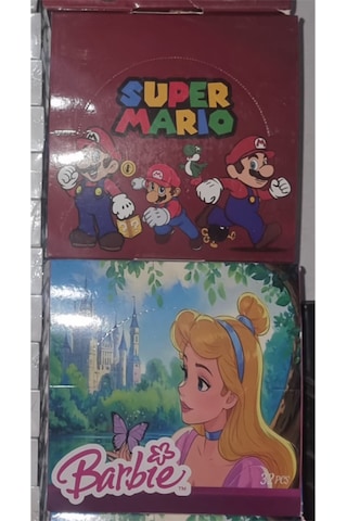Mario,barby,kuromi,naruto,mickeymouse,süngerbob,avatar,sonıc,avengers Hediyelik Fiğür Paket 9 Adet