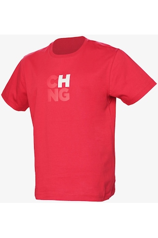 Hummel Hmlchange Erkek Kırmızı T-shirt 911790-3658 Kırmızı