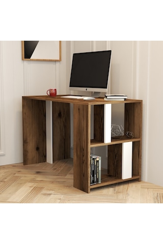 Variant Variant Lima Çalışma Masası - Ceviz / Beyaz Ceviz