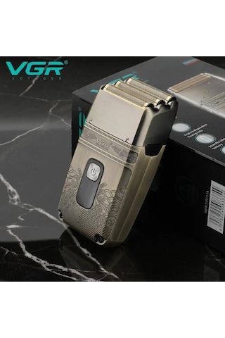 VGR V335 Şarj Edilebilir Üçlü Blade Tıraş Makinesi