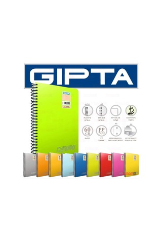 73665 Defter A4 Chromo Spiralli Pp 60 Yaprak Çizgili 1978