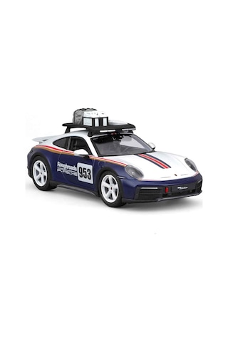28029 Burago 1:24 Porsche 911 Dakar Model Araba -sunman
