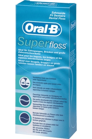 Oral-B Super Floss Diş İpi 50'li