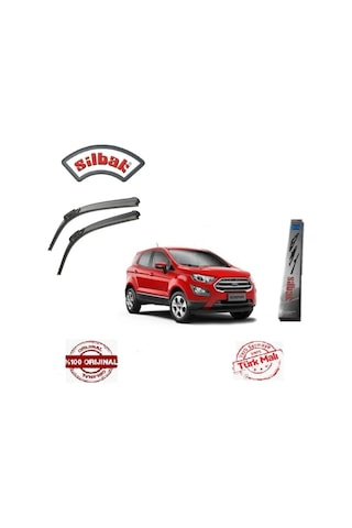 Fordyokyokoto Ecosport Ön Silecek Süpürge Takımı 2 Adet Silbak 2017-
