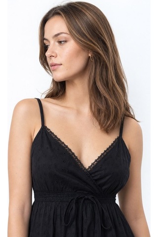 LOFT Loose Fit Kadın Elbise Lf2042480 Q1.v1 Siyah