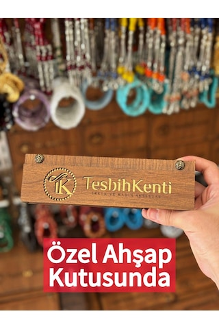 Güzel Çekimli Şeffaf Uçak Camı Tesbih