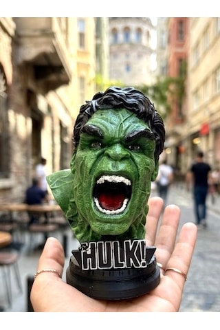 3d Hulk Figür / Yenilmezler / Avengers / 15 Cm/fanart