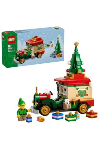 LEGO® Noel Baba’nın Dağıtım Kamyonu 40746 -8 Yaş ve Üzeri Çocuklar için Yılbaşı Hediyesi ve Elf Minifigürü İçeren Oyuncak Yapım Seti (224P)