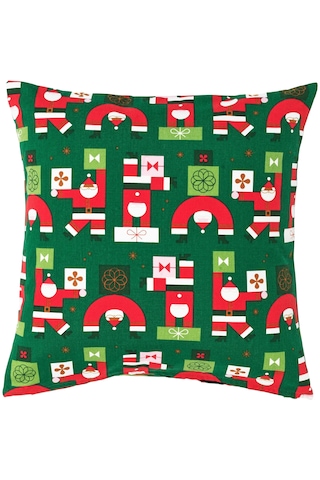 Ikea Vınterfınt Yılbaşı Temalı Kırlent Kılıfı 50x50 Cm Yeşil