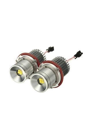 Singree Bmw E87 E39 M5 M6 E83 X3 E60 E63 E65 E66 E53 X5 İçin 20w Led Melek Gözü Ampülü, 6500k Beyaz Işık, Halka/market Aydınlatması, Kolay Kurulum, 2 Adet Seti Gümüş