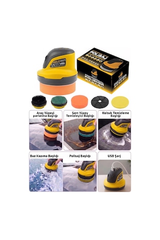 Assur 4V Akülü Mini Zımpara Polisaj ve Parlatma Makinesi - 3013