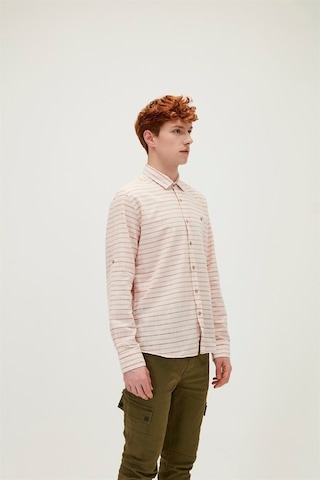 Bad Bear Marshall Erkek Kırmızı Klasik Yaka Gömlek 210130010-RED Kırmızı