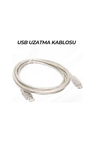 Usb 2.0 Extension Cable 1.5 Mt Usb Uzatma Kablosu