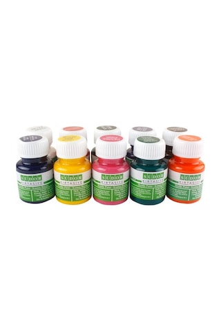 Südor Kumaş Boyası 10 Renk X 25 Ml. Set