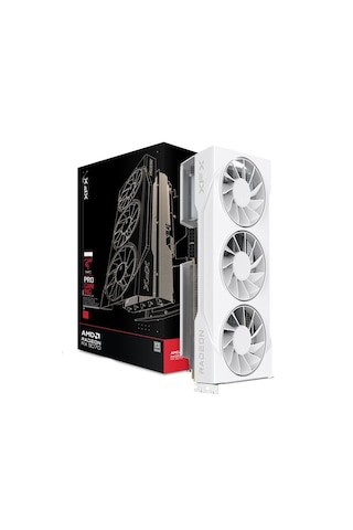 Xfx Swıft Radeon Rx 9070 Gre Whıte Gamıng 12gb Gddr6 192bit Amd Ekran Kartı
