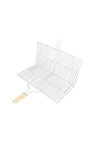 Büro Ev Ofis Mangal Keyfi İçin 50x30cm Ahşap Saplı Maksi Izgara Diğer
