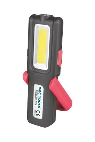 Cmc Şarjlı El Lambası 420 Lm 4251 Power Bank Özellikli Kırmızı - Siyah