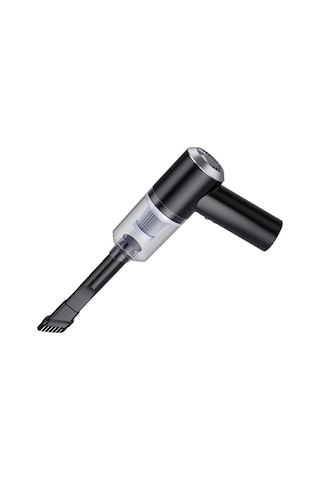 Crackedice Taşınabilir Islak Ve Kuru Araç Süpürgesi, Siyah