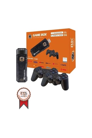 Özel Üretim Hobi Kutu Eğlence Oyun Konsolları 2ın1 8k Ultra Hd 64gb Gc06
