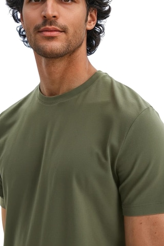 Arma Ar-ma Erkek Bisiklet Yaka Tişört Baskisiz Basic Örme Kumaş Regular Fit %100 Pamuk 30/1 Penye Süprem Y31344408202 Haki-h1