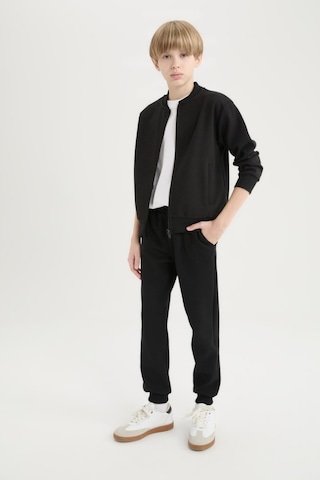 Ahengim AK-2350 Basic Jogger Paça Erkek Çocuk Okul Eşofman Altı - Siyah