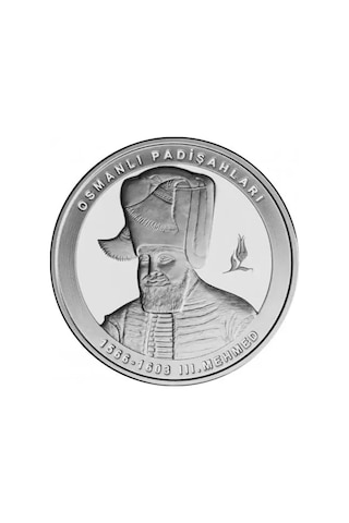 Agakulche 3. Mehmed Osmanlı Gümüş Sikke Coin