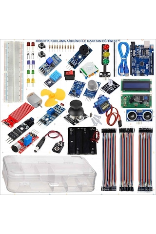Eğiteklab Robotik Kodlama Arduino Uzaktan Eğitim Seti