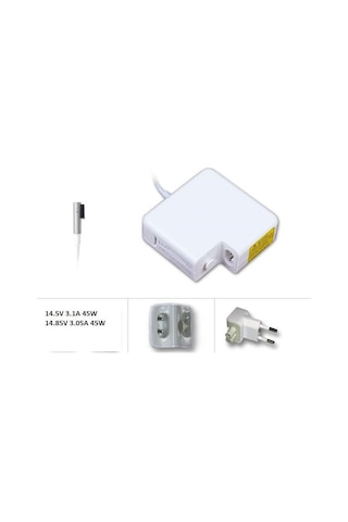 Apple Macbook Air A1370 Muadil 14.5v 3.1a 45w Uyumlu Adaptör