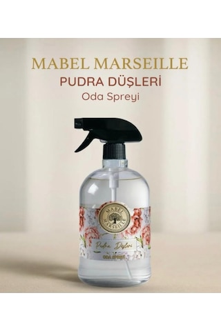 Mabel Marseille Mabel Pudra Düşleri 1000 Ml Oda Ve Giysi Kokusu Oda Spreyi Giysi Spreyi