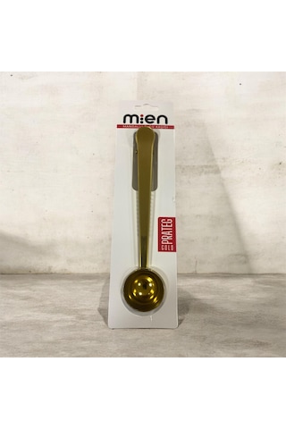 Mien Mien Metal Mandallı Ölçü Kaşığı 17 Cm Pratik Sabitlenebilir Mutfak Ölçü Kaşığı 15 Ml Sarı