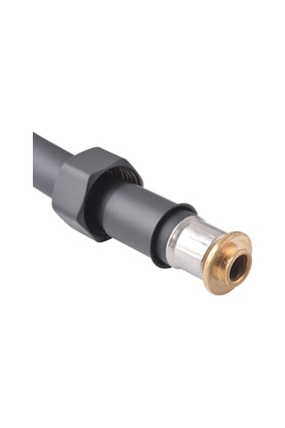 Ahlez Banyo Mat Siyah Pvc Hortum Duş Spirali 150cm