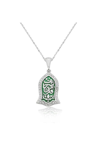 Gümüş Kademi Şerif Kadın Kolye (60477155)
