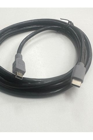 0.5 Metre Typec Mini Usb Kablo Yarım Metre Typec 5 Pin Kablo