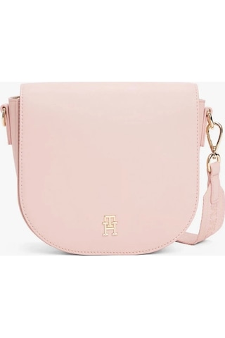Th Logotape Saddle Bag Pembe