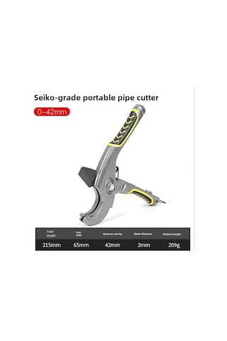 Geeksen Odis Marka 0-75mm Çapta Ppr/pvc Boru Kesici, Hızlı Ve Kesin Kesim, İşçi Verimliliği Artırıcı, Güçlendirilmiş Teflon Bıçağı 42mm