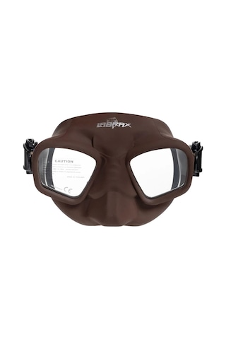 Labrax Unique Dalış Maskesi Kahverengi Çok Renkli