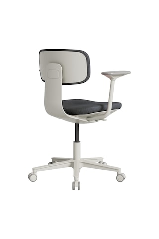 Tesla Comfort Çalışma Koltuğu - Koyu Gri Kumaş 61x74-86x60 Cm Siyah