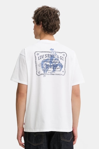 Levi's Pamuklu Regular Fit Logolu Bisiklet Yaka T Shirt Erkek - A9440-0019 Beyaz