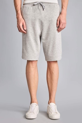 Defacto Baggy Fıt Beli Lastikli Bağlamalı Gri Melanj Şort G4184ax26smgr369 Gri-gr369