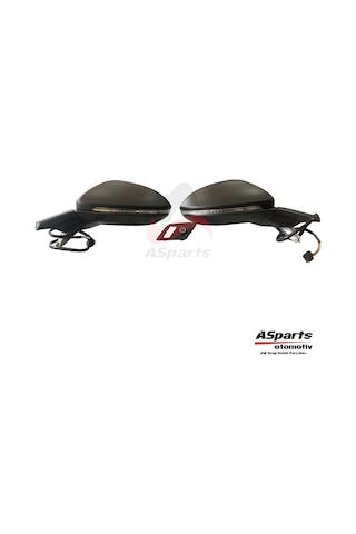 Golf 7 Golf 7.5 Katlanır Ayna Seti 5g0198857 Çevre Aydınlatmalı