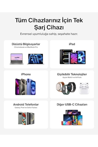 Belkin 2 Bağlantı Noktalı Usb-c Şarj Cihazı 50 W, 2x Usb-c Çift B 93522278