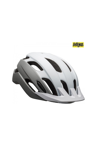Bell Trace Mips Kask Mat Beyaz Gri 53-60 7114412 Siyah