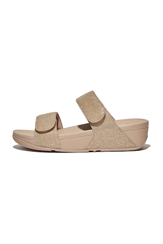 Roncato A94 Latte Beige Terlik Kadın Diğer Fz9-054 /a94 Fitflop Lulu Adjustable Shimmerlux Slides Bej