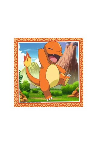 Ravensburger Çocuk Puzzle 3x49 Parça Puzzle Pokemon 055869