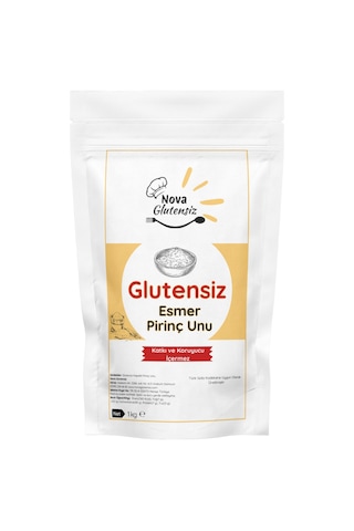 Glutensiz Esmer Kepekli Pirinç Unu 1 Kg Glutensiz Esmer Kepekli Pirinç Unu 1 Kg